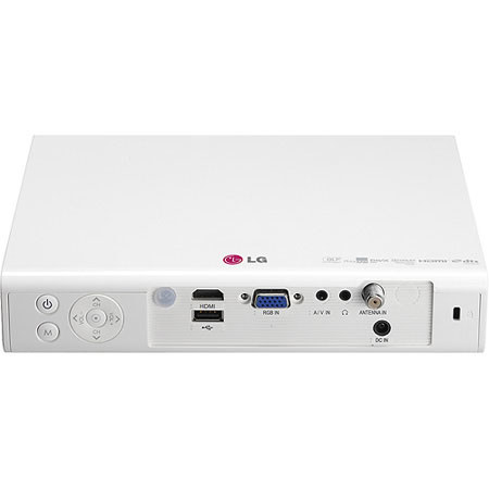 LG PA75U 3D-Ready LED Smart Projector with Magic Remote