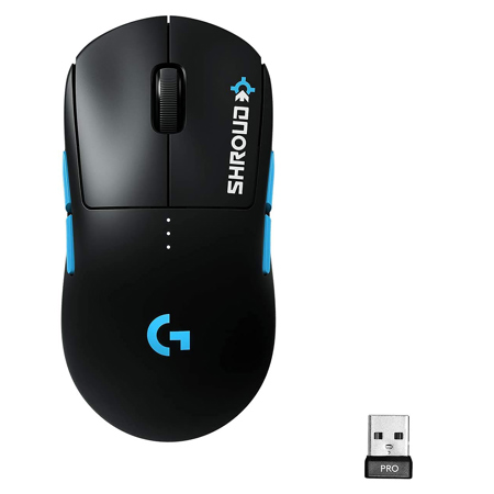 Logitech G G303 Shroud Edition LIGHTSPEED Wireless Mouse, Black