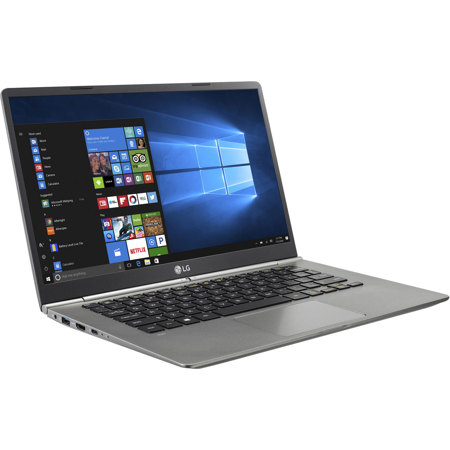 LG gram 14" FHD Touchscreen Notebook, i5-7200U, 8GB RAM, 256GB SSD, W10H, Silver