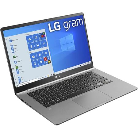 LG Gram 14" FHD IPS Notebook Computer, i5-10210U, 8GB, 512GB, W10H, Dark Silver