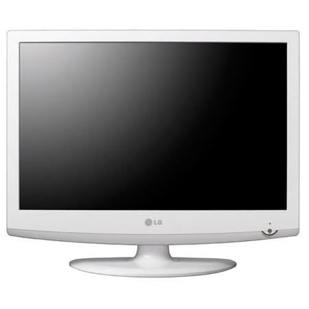 LG 19LG31 19 720p High Definition LCD TV, Glossy White
