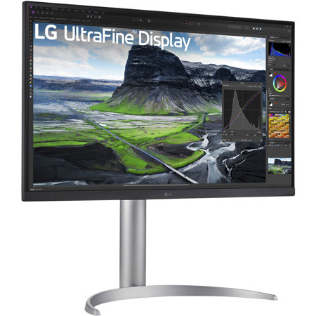 LG 27UQ850-W UltraFine 27'' 16:9 4K Ultra HD USB-C Nano IPS LCD HDR Monitor, Built-In Speakers