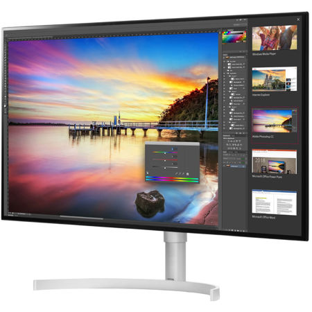 LG 32UK950-W 32" 4K UHD Nano IPS LED Monitor with Built-In Speakers