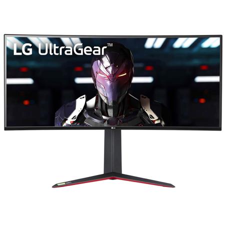 LG 34GN850-B 34" 21:9 Curved UltraGear QHD Gaming Monitor with NVIDIA G-Sync