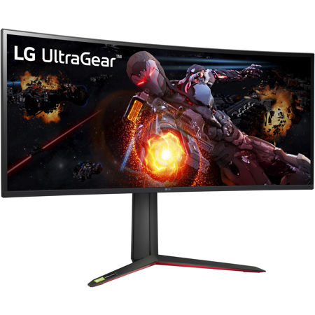 LG 34GP950G-B UltraGear 34" QHD 144Hz Curved Nano IPS Gaming Monitor SKU#1541330
