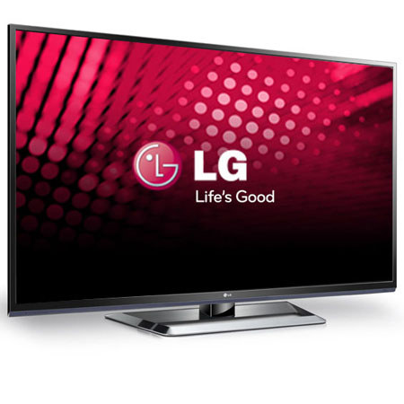 LG 42PM4700 42" Class HD 720p Plasma 3D Smart TV Bundle