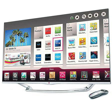 LG 55LA7400 55"Cinema 3D Smart TV Bundle w/LG Electronics NB3530A 300w Soundbar