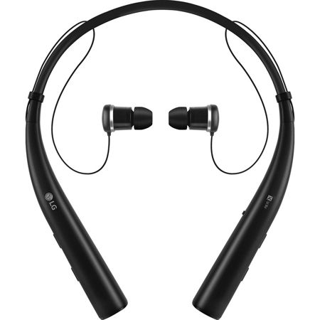 LG TONE PRO HBS-780 Bluetooth Wireless Stereo Headset, Dual Mics, Smooth Black