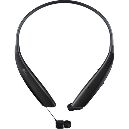 LG TONE Ultra Alpha HBS-830 Bluetooth Wireless Stereo Headset, Dual Mics, Black