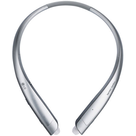LG TONE Platinum Alpha HBS-930 Bluetooth Wireless Stereo Headset,Dual Mic,Silver