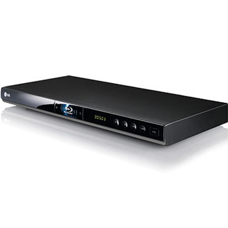 LG BD270 Blu-ray Disc Player w/1080p Res, Gloss Black