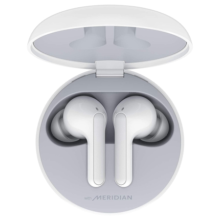 LG HBS-FN4 TONE Free Wireless In-Ear Stereo Earbuds, White