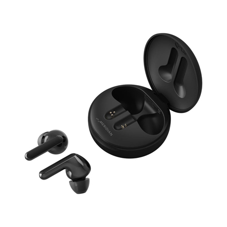 LG HBS-FN5W TONE Free Wireless In-Ear Stereo Earbuds with Wireless Charging, Black