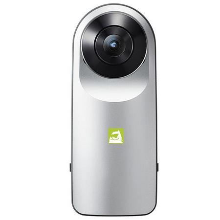 LG Electronics 360 CAM Dual 13MP Spherical Camera, Up to 2K, 30fps, Silver