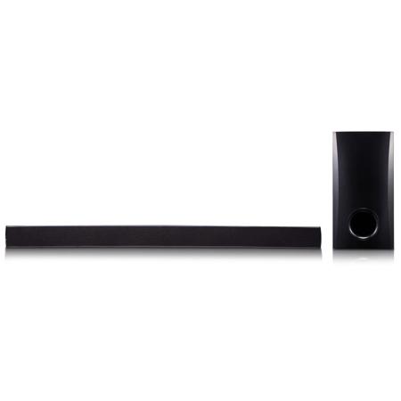 LG Electronics SH2 100W Bluetooth 2.1CH Sound Bar with Wireless Subwoofer