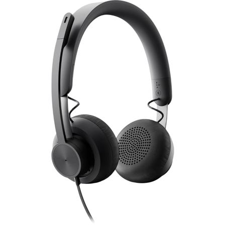 Logitech Zone 750 Wired On-Ear USB Stereo Headset