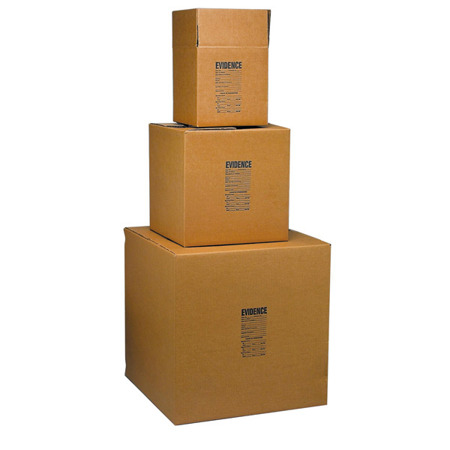 Lynn Peavey 18x18x18" Evidence Box, 15 Pack