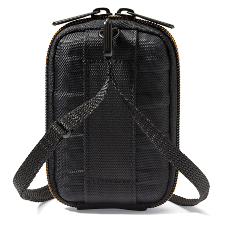 Lowepro Santiago 10 II Case for Point and Shoot Camera, Black/Orange