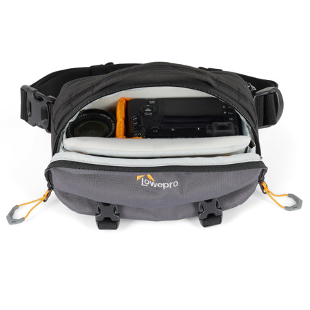 Lowepro Trekker Lite HP 100 2L Waist Bag, Black/Gray LP37467