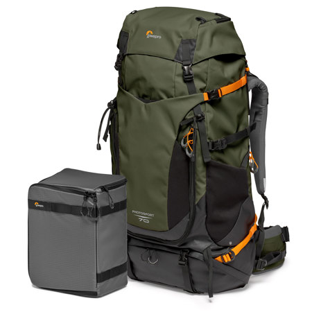 Lowepro PhotoSport PRO BP 70L AW III Backpack, Small/Medium, Green