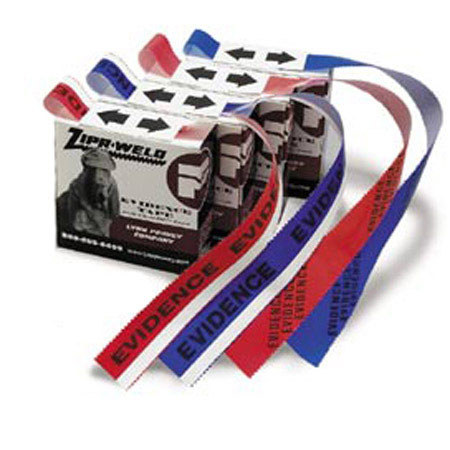 Lynn Peavey Zipr-Weld Evidence Imprint Rolls, Custom, Split Back, Blue