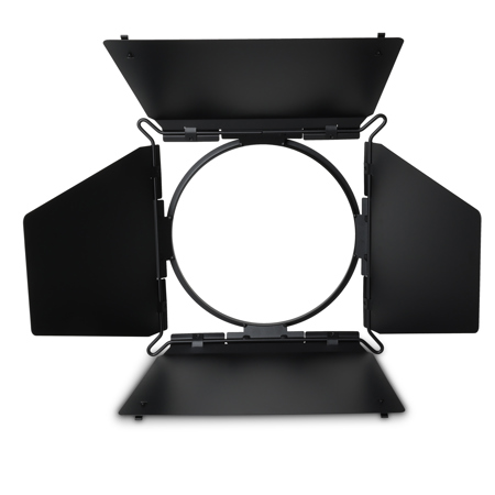 Litepanels 10.6" 4-Leaf Rotating Barndoors for Studio X4 LED Fresnel Light