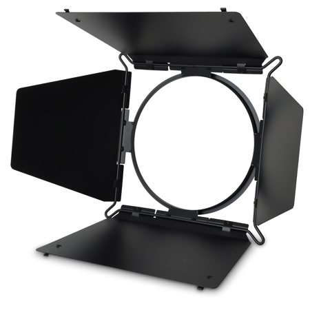 Litepanels 10.6" 4-Leaf Rotating Barndoors for Studio X4 LED Fresnel Light