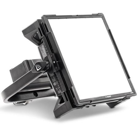 Litepanels Gemini 1x1 200W Soft RGBWW LED Panel with Pole Operated Yoke and US Power Cable