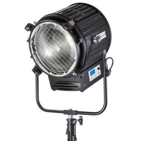 Litepanels Studio X7 360W Bi-Color LED Fresnel Light, Pole Operated Yoke