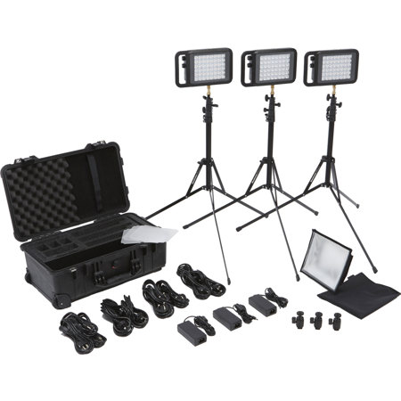 Litepanels Lykos 23W Bi-Color Flight Kit