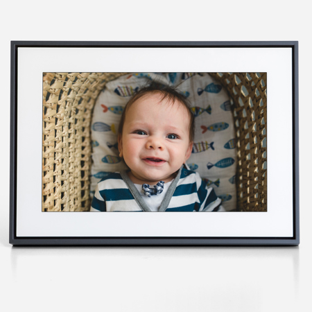Loop 2 10" Smart Digital Photo Frame, Black