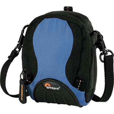 Lowepro Apex 10 All Weather Pouch Bag for Compact Digital Cameras, Single Compartment Design, Arctic Blue / Black