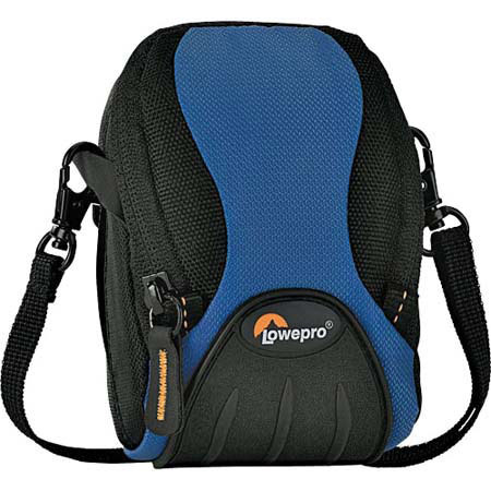 Lowepro Apex 20 All Weather Pouch Bag for Compact Digital Cameras, Single Compartment Design, Arctic Blue / Black
