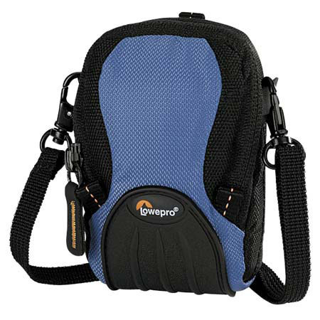 Lowepro Apex 5 All Weather Pouch Bag for Compact Digital Cameras, Single Compartment Design, Arctic Blue / Black