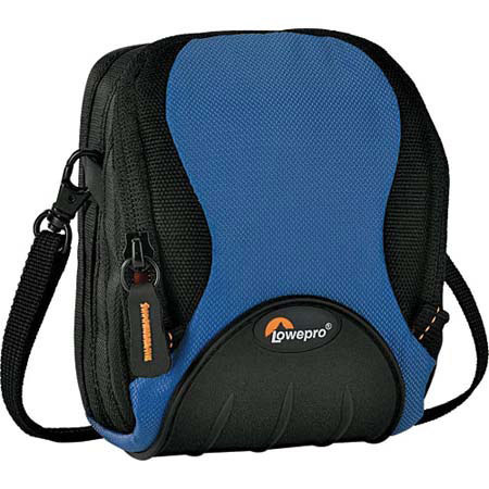 Lowepro Apex 60 All Weather Pouch Bag for Compact Digital Cameras, Single Compartment Design, Arctic Blue / Black