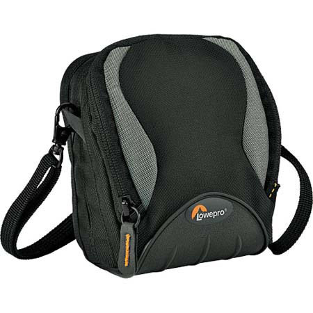 Lowepro Apex 60 All Weather Pouch Bag f/Compact Digital Cameras -Black/Gray
