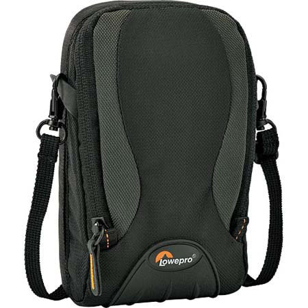 Lowepro Apex PV All Weather Pouch Bag for Compact Digital Cameras, Single Compartment Design, Black / Gray