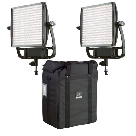 Litepanels 2x Astra 3X Bi-Color Next Gen.LED Light Panel 55W WIth Transport Case