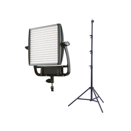 Litepanels Astra 6X Bi-Color LED Panel W/Pro Air Cushioned 9.5 heavy duty stand