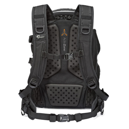 Lowepro ProTactic BP 350 AW II 16L Green Line Camera and Laptop Backpack, Black