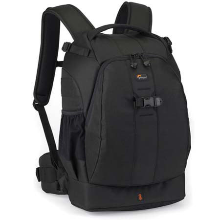Lowepro Flipside 400 AW Backpack, Cover/Loops, for Pro DSLR, DJI Mavic, Black
