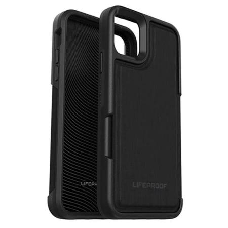 LifeProof FLiP DropProof Wallet Case for iPhone 11 Pro Max, Dark Night