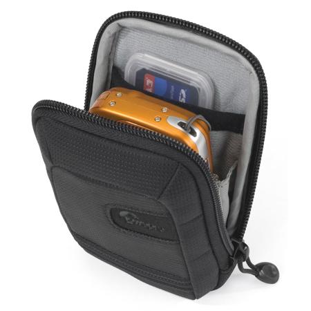 Lowepro Geneva 10 Point-and-Shoot Camera Pouch, Black