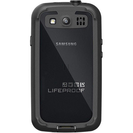 LifeProof Nuud Case for Samsung Galaxy S3, Black / Clear