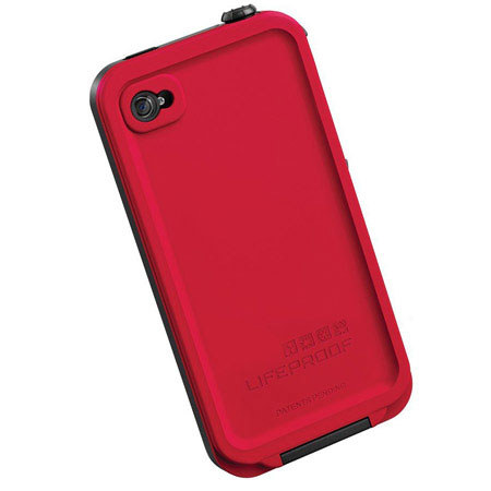 LifeProof Case for iPhone 4/4S, Red