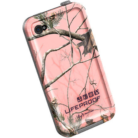 LifeProof Fre Case for iPhone 4/4S, Realtree AP Pink / Pink