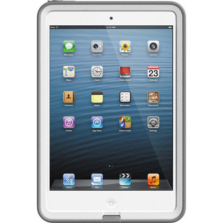LifeProof Fre Case for iPad Mini, White / Gray