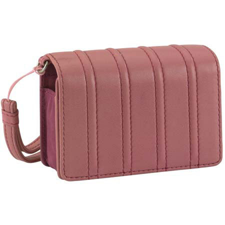 Lowepro Luxe Premium Leather Pouch for Cameras, Pink