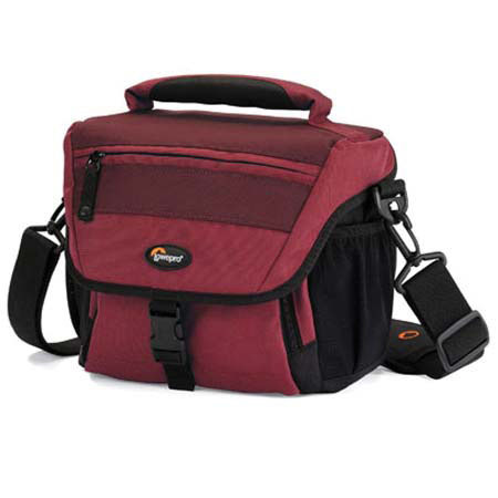 Lowepro Nova 160AW Shoulder Camera Case, Bordeaux Red