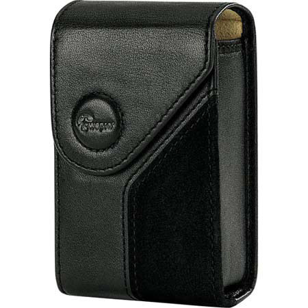 Lowepro Napoli 10 Camera Pouch, Nappa Leather, Black